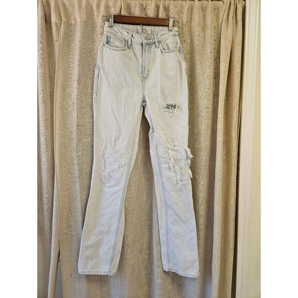 Free People We the Free My Own Lane Jeans Light wash, size 25 - Picture 1 of 7